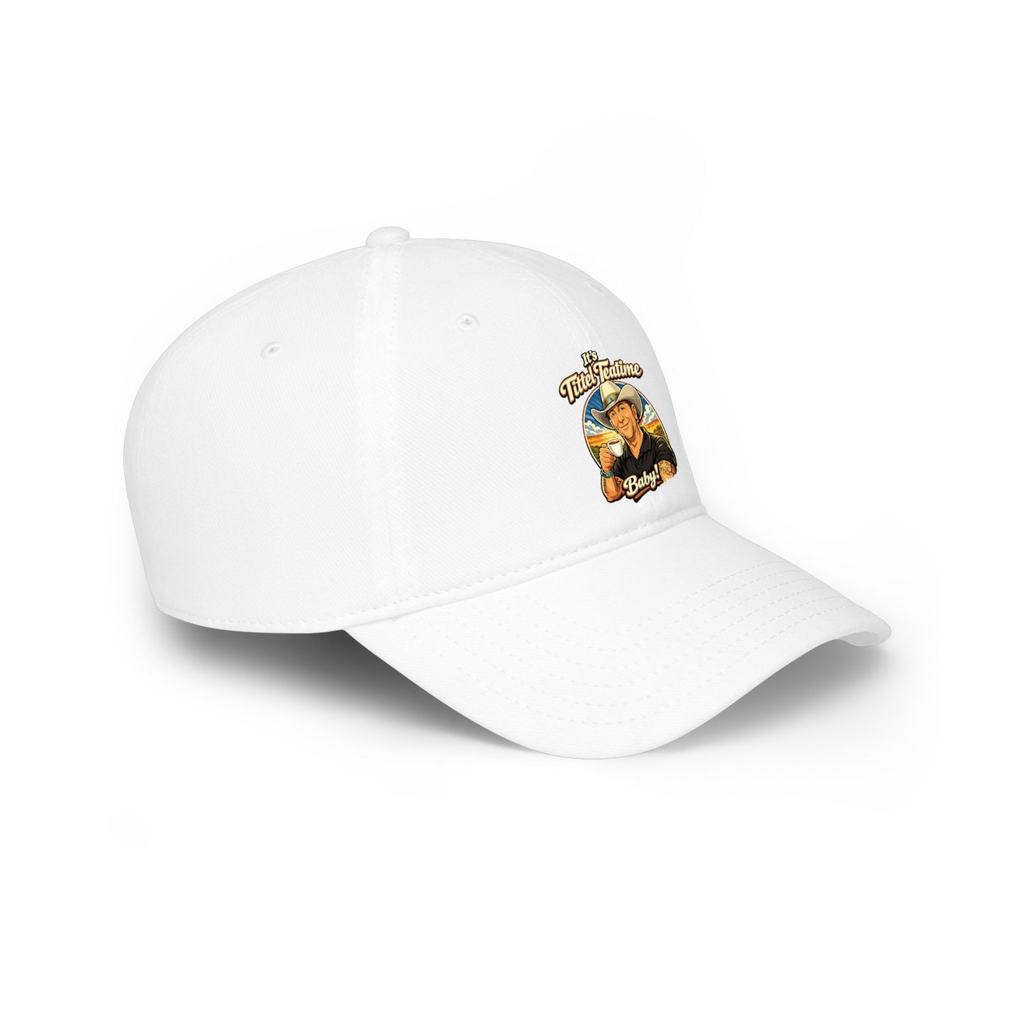 Copy of Vintage Sailor Patch Baseball Cap — 'Old Salty' Nautical Low Profile Hat