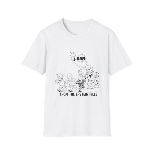 Political Satire Tee (I-Ran Design) Gates, Clinton,. Andrew