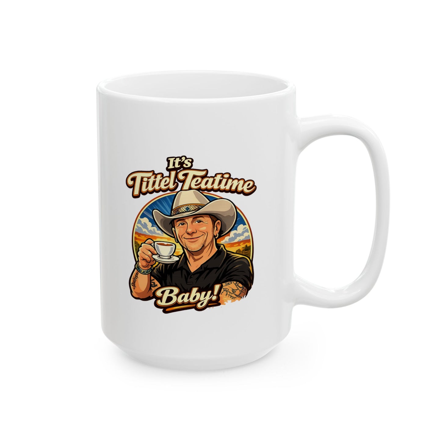 Ceramic Mug - Tittel Teatime Baby! (11oz & 15oz)