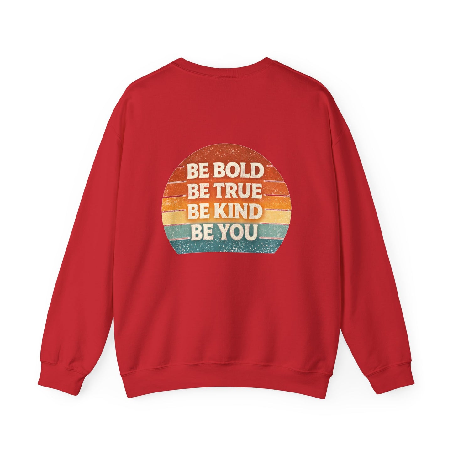 Sweatshirt – "It’s Tittel Teatime Baby!" Retro Cowboy Crewneck (Back: Be Bold, Be True, Be Kind, Be You)