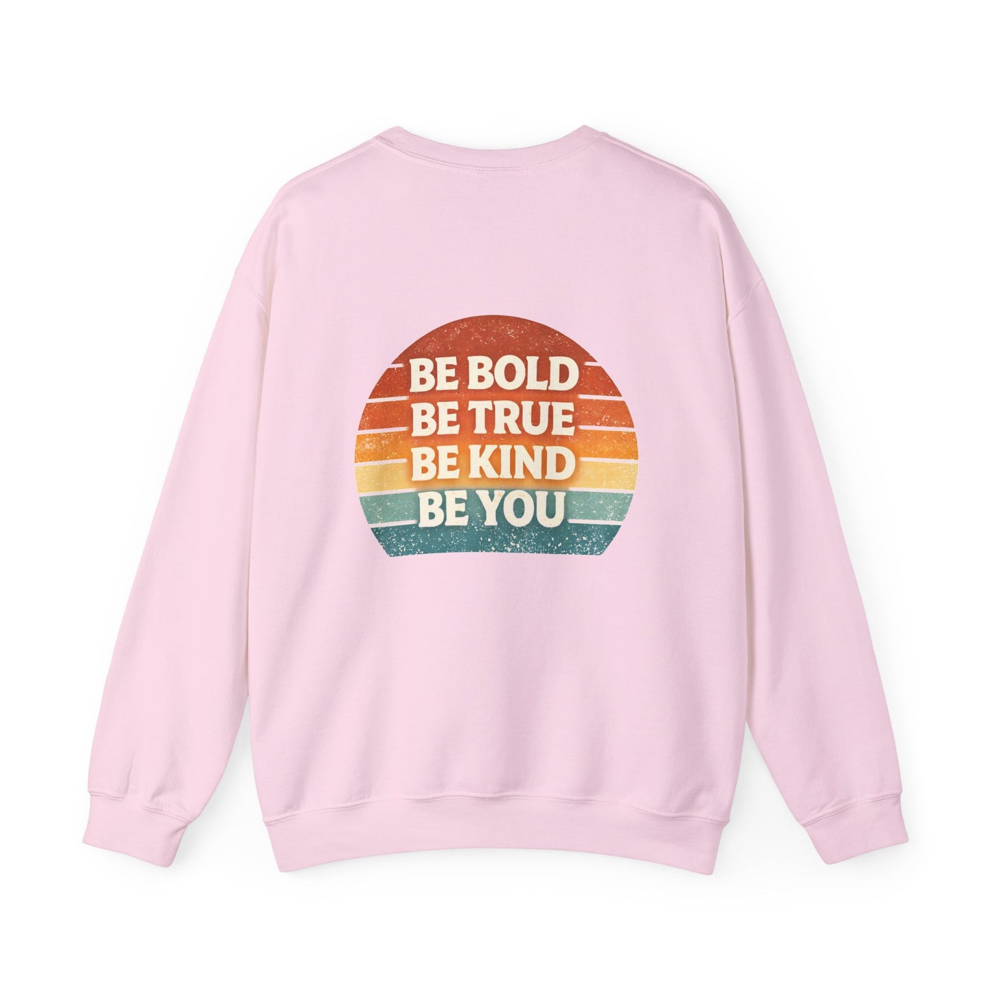 Sweatshirt – "It’s Tittel Teatime Baby!" Retro Cowboy Crewneck (Back: Be Bold, Be True, Be Kind, Be You)