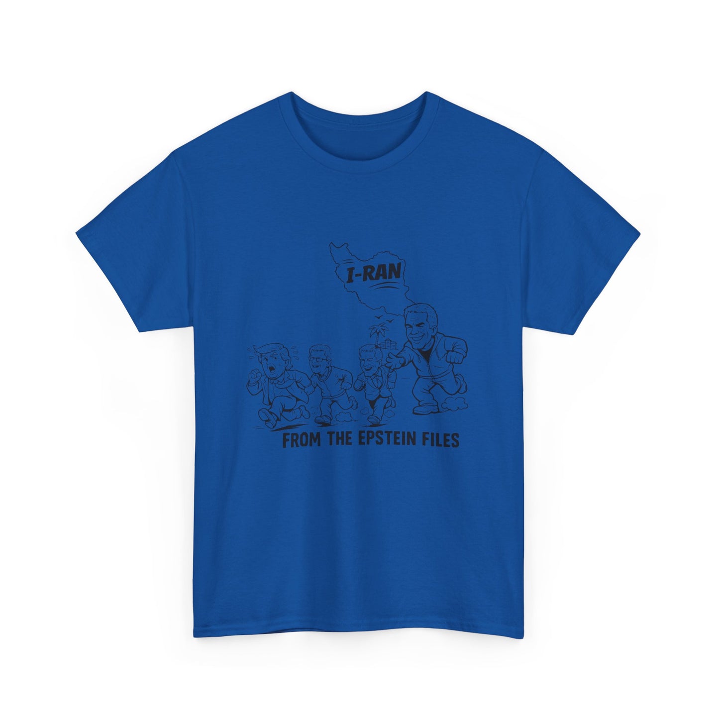 I-Ran From the Epstein Files T-Shirt - Trump, Gates, Clinton