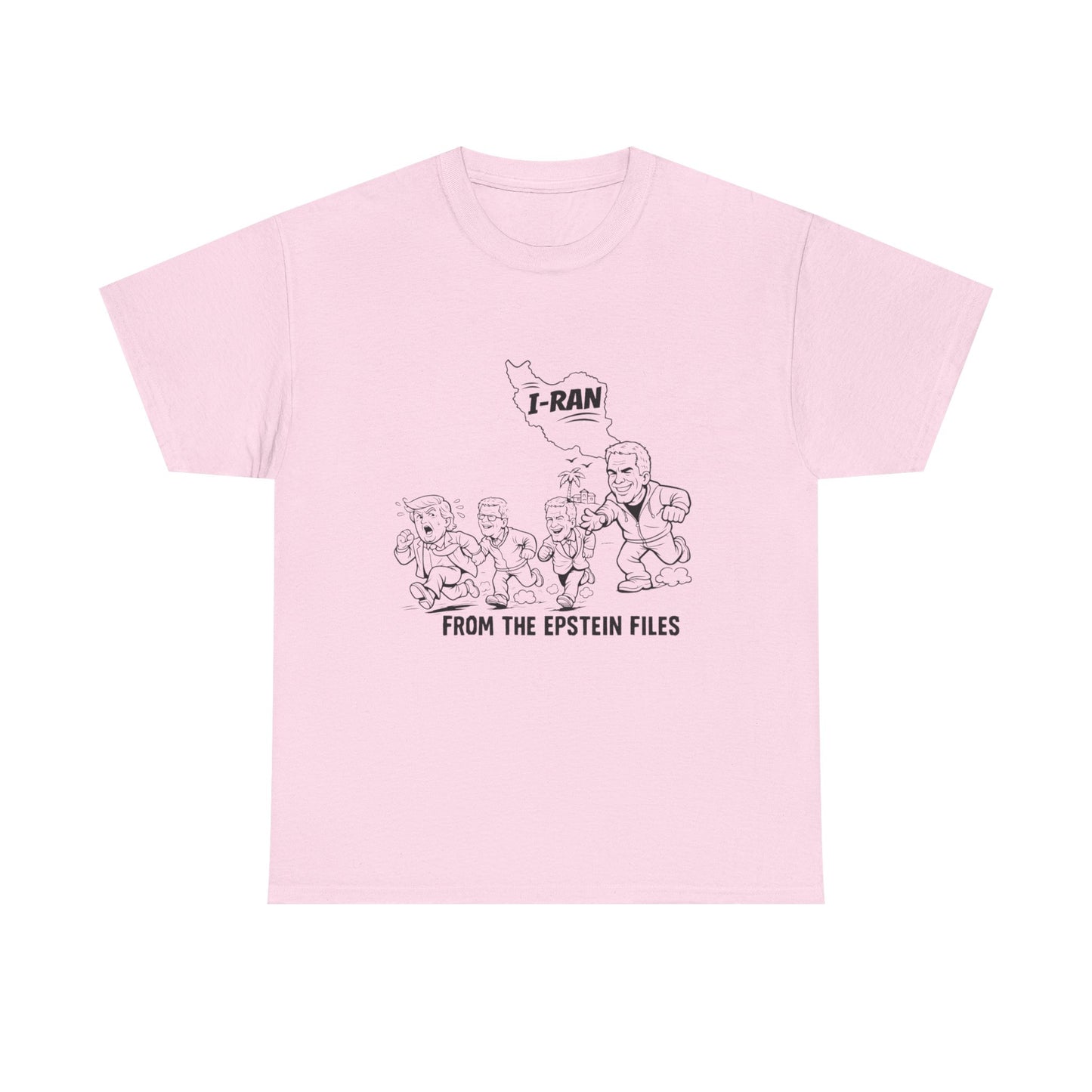 I-Ran From the Epstein Files T-Shirt - Trump, Gates, Clinton