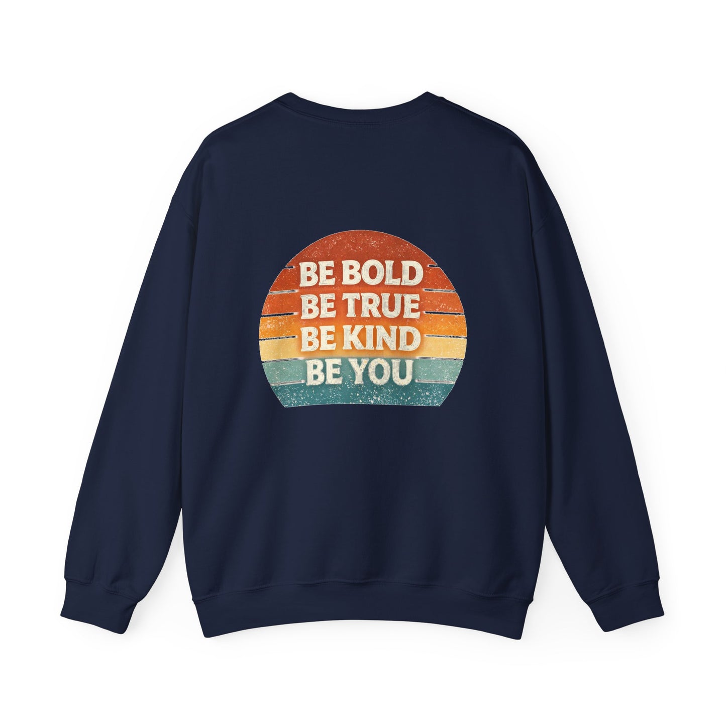 Sweatshirt – "It’s Tittel Teatime Baby!" Retro Cowboy Crewneck (Back: Be Bold, Be True, Be Kind, Be You)