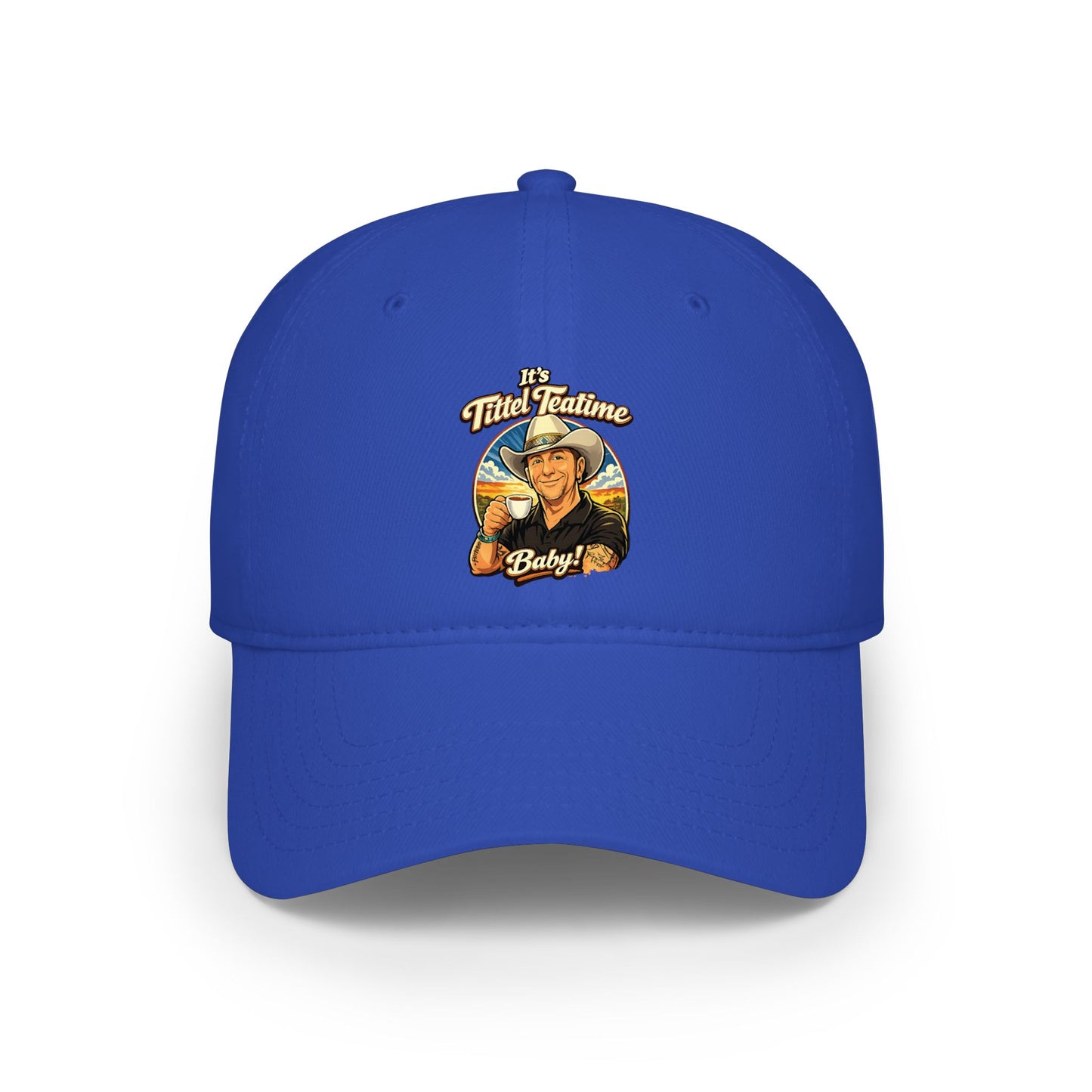 Copy of Vintage Sailor Patch Baseball Cap — 'Old Salty' Nautical Low Profile Hat