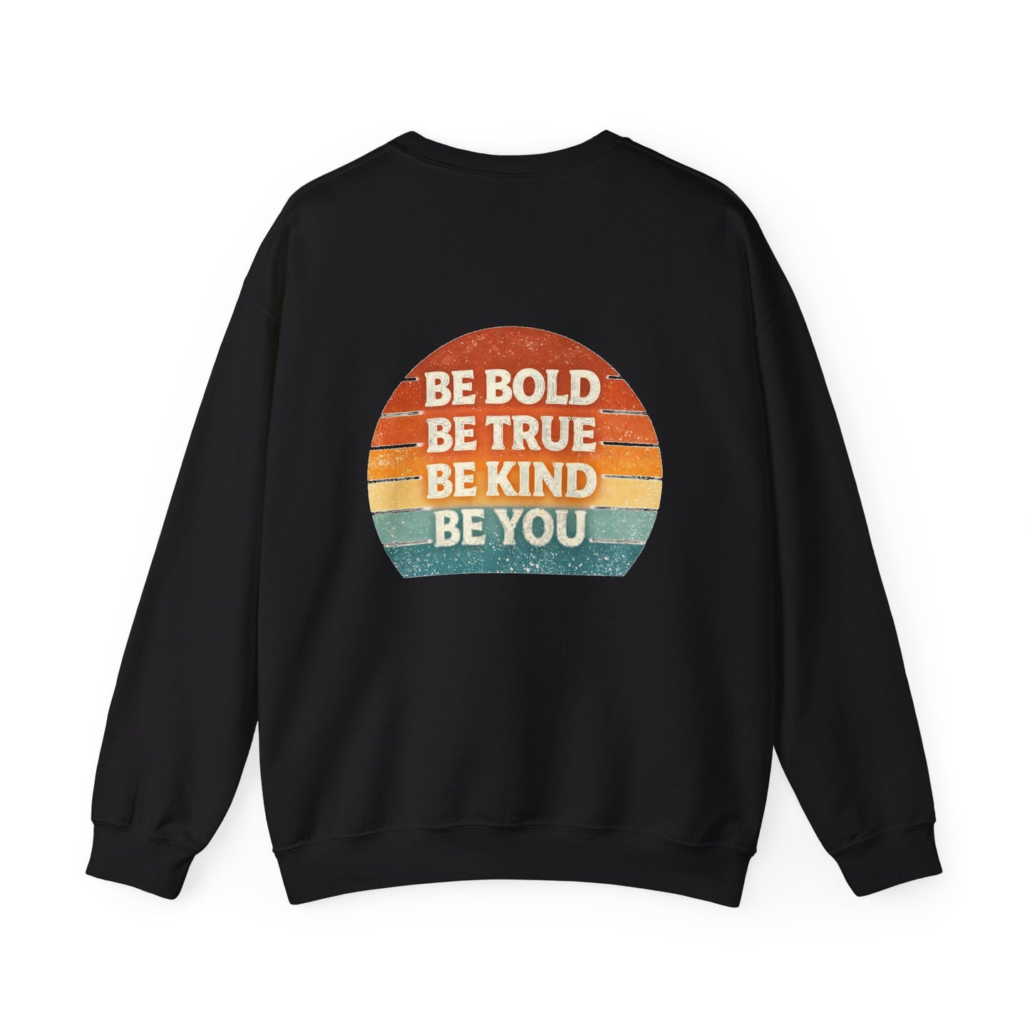 Sweatshirt – "It’s Tittel Teatime Baby!" Retro Cowboy Crewneck (Back: Be Bold, Be True, Be Kind, Be You)