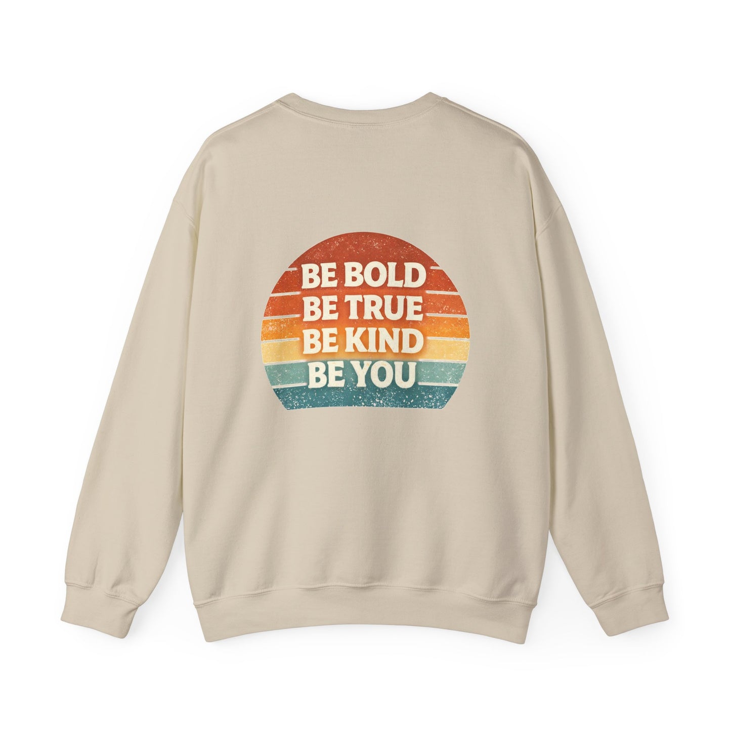 Sweatshirt – "It’s Tittel Teatime Baby!" Retro Cowboy Crewneck (Back: Be Bold, Be True, Be Kind, Be You)