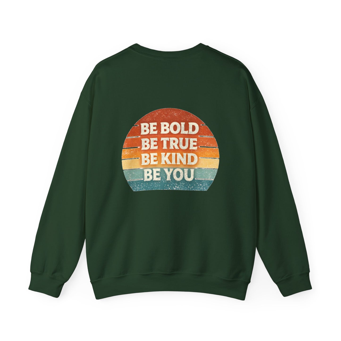 Sweatshirt – "It’s Tittel Teatime Baby!" Retro Cowboy Crewneck (Back: Be Bold, Be True, Be Kind, Be You)