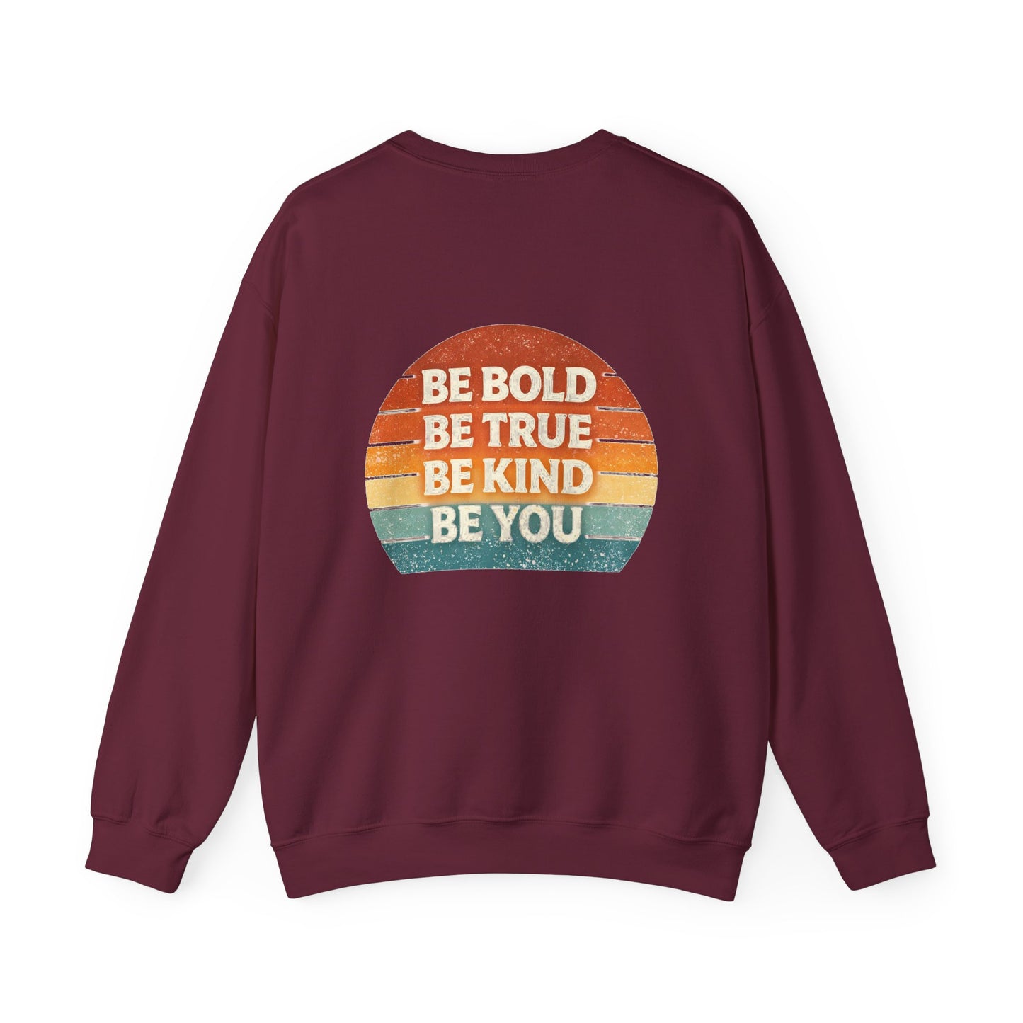 Sweatshirt – "It’s Tittel Teatime Baby!" Retro Cowboy Crewneck (Back: Be Bold, Be True, Be Kind, Be You)