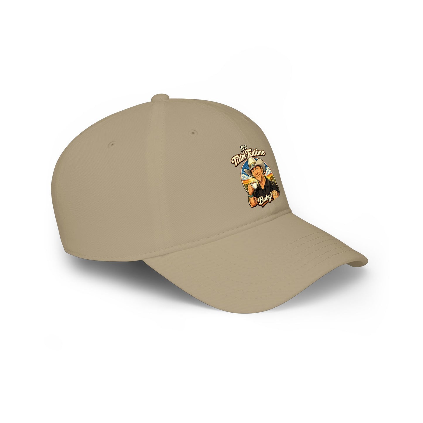 Vintage Sailor Patch Baseball Cap — 'Old Salty' Nautical Low Profile Hat