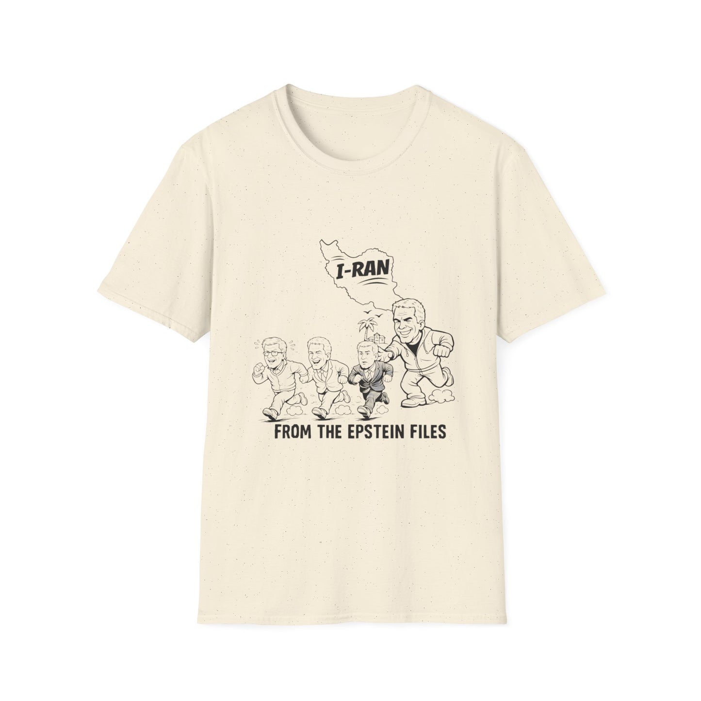 Political Satire Tee (I-Ran Design) Gates, Clinton,. Andrew