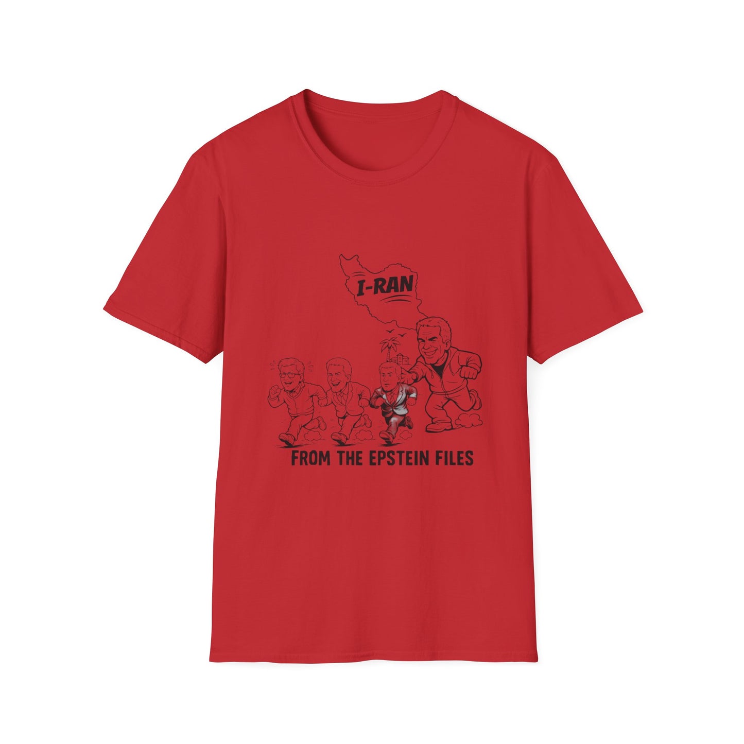 Political Satire Tee (I-Ran Design) Gates, Clinton,. Andrew