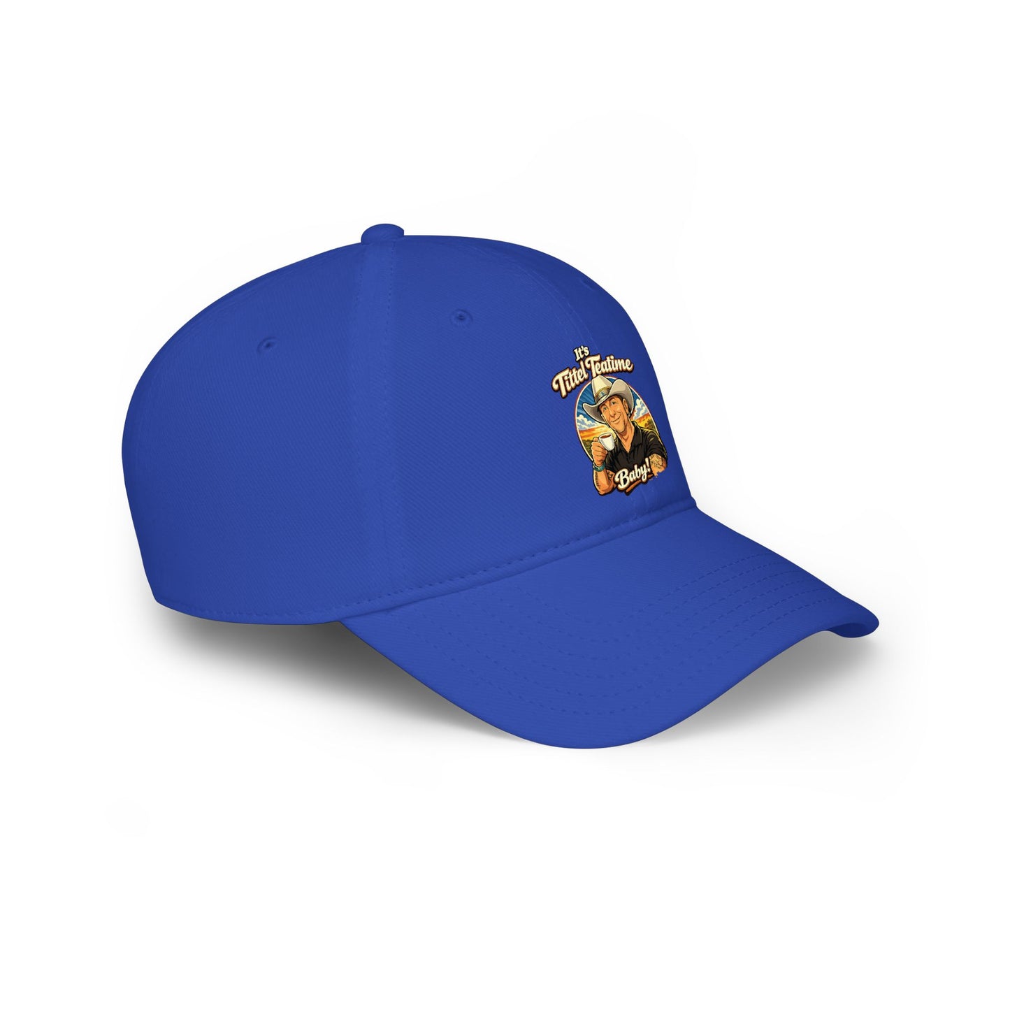 Copy of Vintage Sailor Patch Baseball Cap — 'Old Salty' Nautical Low Profile Hat