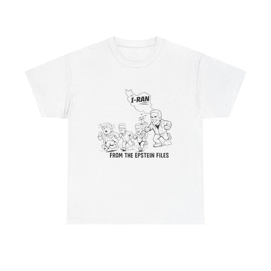 I-Ran From the Epstein Files T-Shirt - Trump, Gates, Clinton