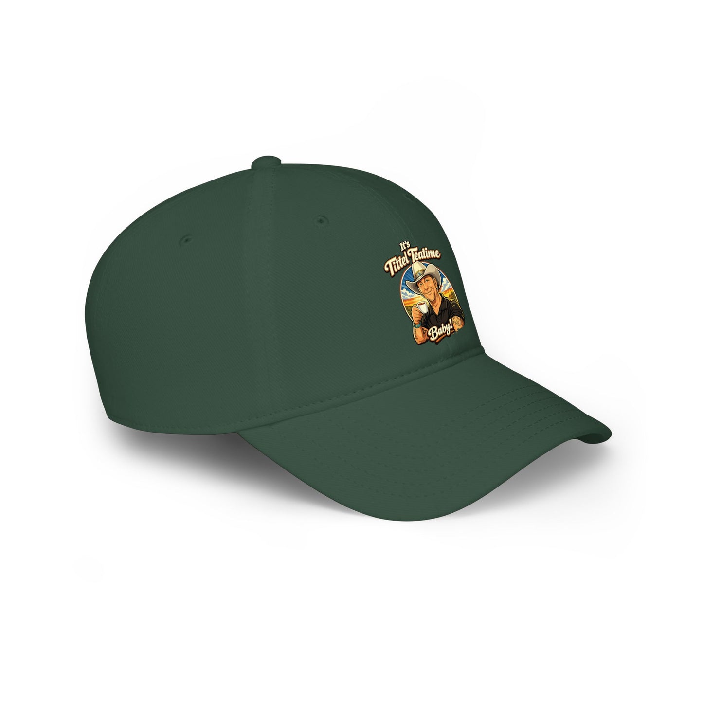 Copy of Vintage Sailor Patch Baseball Cap — 'Old Salty' Nautical Low Profile Hat