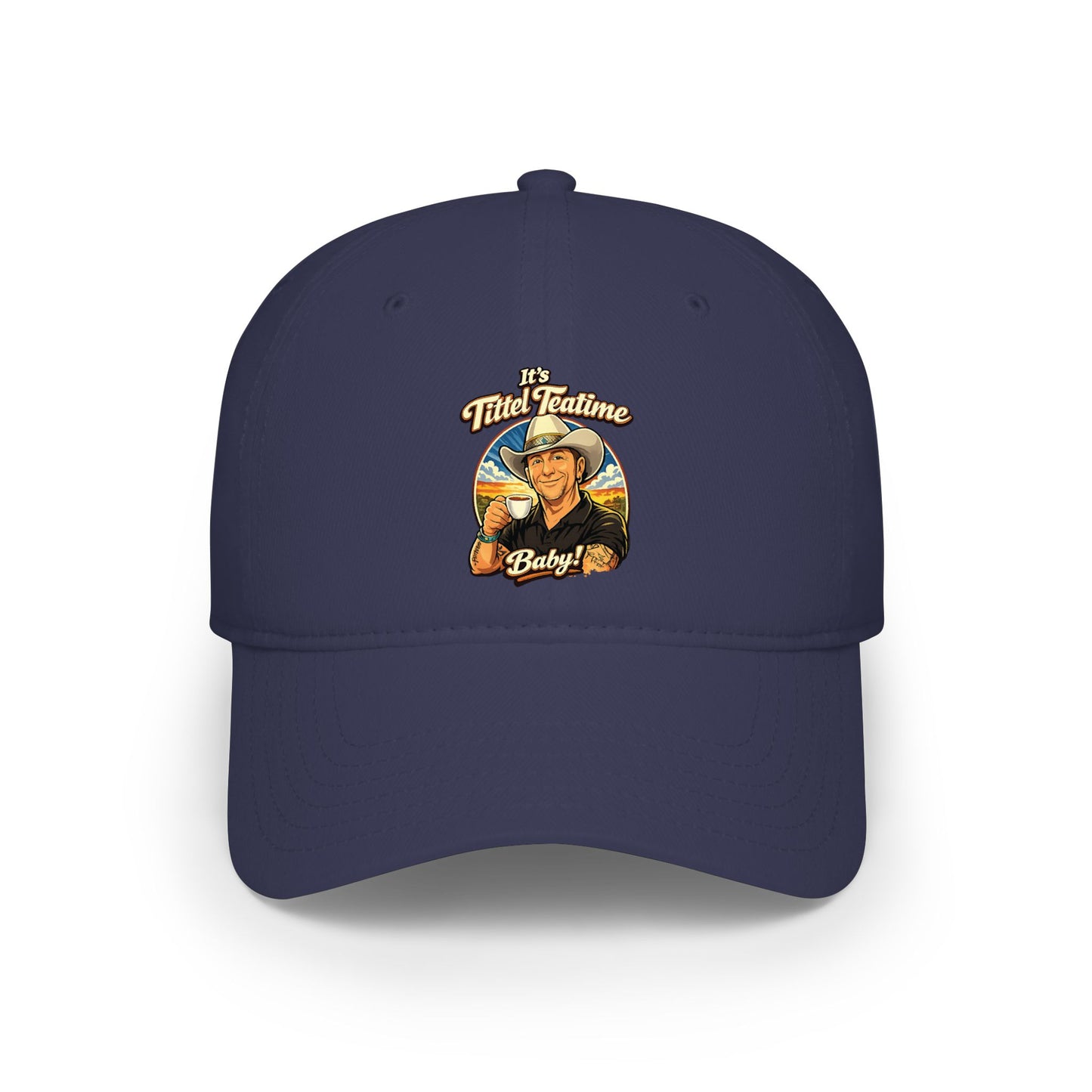 Copy of Vintage Sailor Patch Baseball Cap — 'Old Salty' Nautical Low Profile Hat