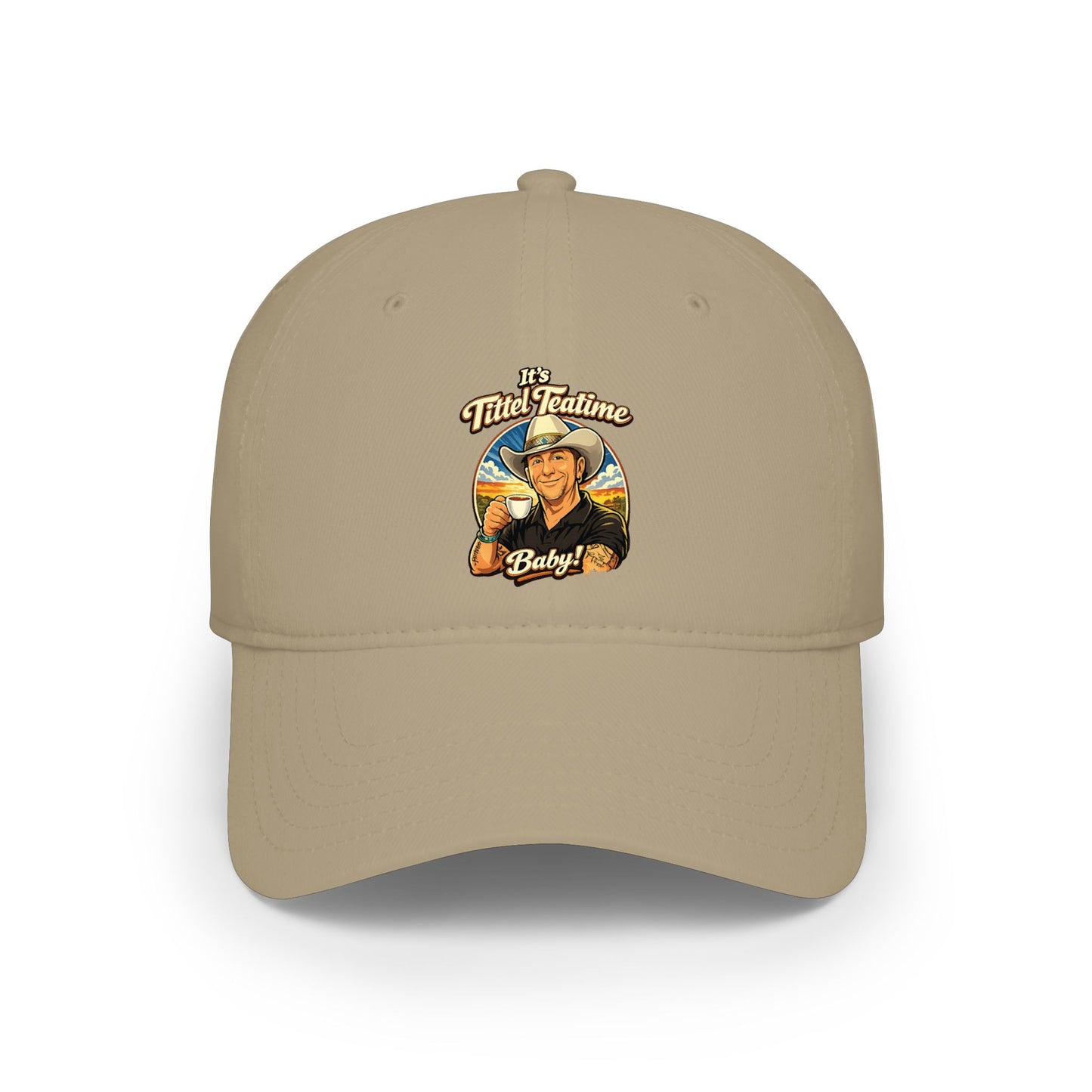 Vintage Sailor Patch Baseball Cap — 'Old Salty' Nautical Low Profile Hat