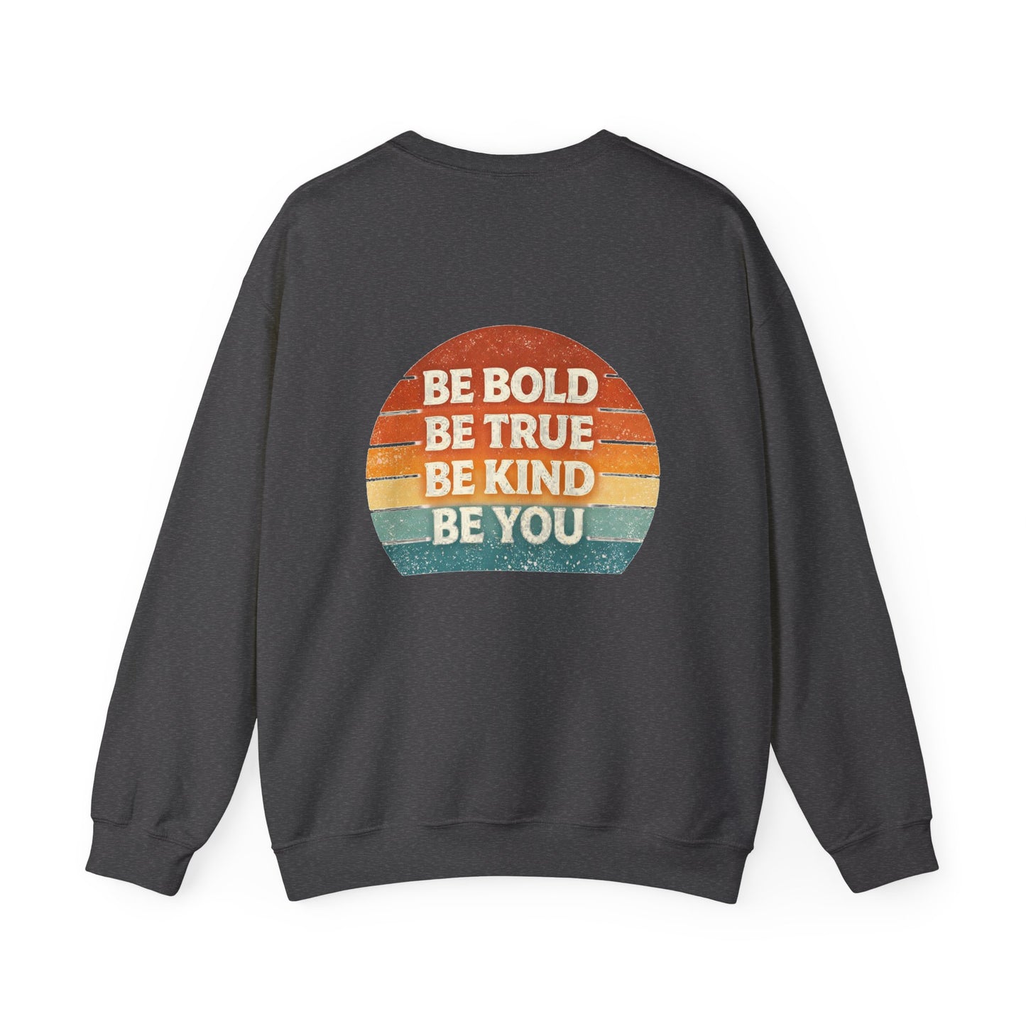 Sweatshirt – "It’s Tittel Teatime Baby!" Retro Cowboy Crewneck (Back: Be Bold, Be True, Be Kind, Be You)